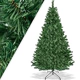 KESSER® Weihnachtsbaum künstlich 150cm mit 360 Spitzen, Tannenbaum künstlich Edeltanne Schnellaufbau inkl. Christbaum-Ständer, Weihnachtsdeko - grün 1,5m