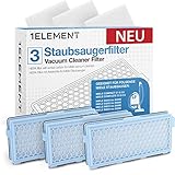 3 Filter für Miele Staubsauger [Compact C1 & C2, Complete C2 & C3, S8340] – 3 HEPA Filter und 3 Motorfilter für Allergiker gegen Feinstaub und Gerüche [S4000, S5000, S6000 & S8000 Series] 2022