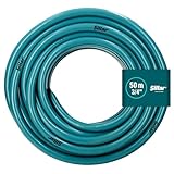 Sillar Gartenschlauch 3/4 Zoll 50m | Formstabiler, flexibler Gartenschlauch mit PVC-Innenschlauch, Abriebfest und UV-beständig, Leichtgewichtig, Wetterbeständig | 8 bar, 4 Schichten