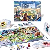 Ravensburger 24582 Ventopia - Die Fliegende Insel, Brettspiel mit Elektronik für Kinder ab 7 Jahren für 1 bis 4 Spieler