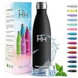 HoneyHolly Trinkflasche Edelstahl - 750ml - Thermosflasche,...