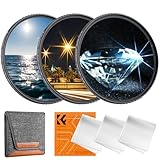 K&F Concept Nano K-Serie 82mm Sternfilter 4 Punkte, 6...