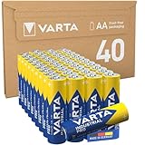 VARTA Batterien AA, Industrial Pro, Alkaline Batterie, 1,5V,...