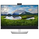 Dell C2722DE, 27 Zoll, Video Conferencing Monitor, QHD 2560x1440, 60 Hz, 5 ms (schnell), IPS entspiegelt, 16:9, HDMI, DisplayPort, USB-C, 3 Jahre Austauschservice, schwarz