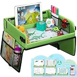 lenbest Reisetisch Auto Kinder, BeschäFtigung Autofahrt Kinder, Auto Reise Spielzeug, Spiele für Autofahrt Kinder, Reise Gadgets, Auto Organizer Kinder, Spielzeug ab 3 Jahre, Geschenk ab 3 Jahre