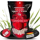 Airsoft Softair Kugeln Fritz-Cell Premium BBS 6 mm 0,20g Beutel 5000 Stück