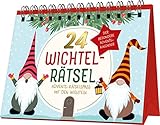 24 Wichtel-Rätsel | Advents-Rätselspaß mit den Wichteln: Der besondere Adventskalender zum Aufstellen