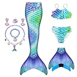 FOLOEO Mädchen Verkleidungskostüm mit Design – Tolles Geschenk für Geburtstagsfeier und Rollenspiele