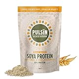 Pulsin - Geschmacksneutrales Veganes Sojaprotein-Pulver - 1kg - glutenfrei, natürlich, pflanzlich, palmölfreies & milchfreies Protein - Sportnahrung