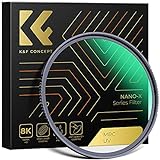 K&F Concept Nano X-Serie UV Filter 77mm Schott-Glas B270 28 Schichten MC Super Slim Schutzfilter Ultraviolett-Filter