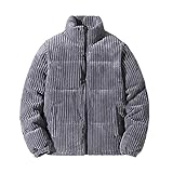 Jacken und Kleidung Taktische Militärjacke Fleece Herren Jacke Elegante Herren Arbeitskleidung, grau, M