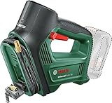 Bosch elektrische Luftpumpe Luftkompressor UniversalPump 18V (ohne Akku, 18 Volt System, für Auto-, Motorrad- und Fahrradreifen, 150 PSI, 10.3 Bar, im Karton)