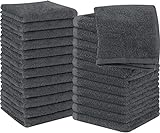 Utopia Towels - Seiftücher, 30x30 cm, Washclappen aus 100% Baumwolle (24 Stück, Grau)