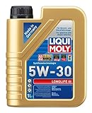 LIQUI MOLY Longlife III 5W-30 | 1 L | Synthesetechnologie Motoröl | Art.-Nr.: 20646, farblos