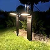 calflux Solarlampen für Außen Garten,2 Stück Hell...