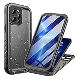 Cozycase für iPhone 13 Pro Wasserdichte Outdoor Hülle - 360 Grad Panzerhülle Stoßfest Komplett Staubschutz 【2m Sturzfest Armor Protective Hardcase】 Wasserfest Handyhülle mit Kameraschutz/Displayschutz