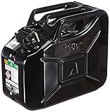 ARNOLD 6011-X1-2001 Metall-Kraftstoffkanister 10L, schwarz