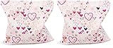 Grünspecht Traubenkern-Kissen 12x12cm, Wärmekissen für Babys & Kleinkinder, bei Blähungen & Bauchschmerzen, rosa (152-V1) (Packung mit 2)