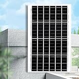 ZJchao Solarpanel, 40 W, 18 V, Solar-Photovoltaik-Panel mit Unserem Fortschrittlichen Monokristallinen Silizium-Photovoltaik-Panel, Solarpanel-Set, Solarmodule für Solarzellen, die Sonnenlicht in