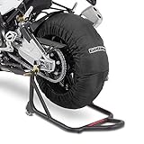 Motorrad Reifenwärmer ConStands schwarz Superbike 60-80 C Set