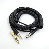 JOYSOG 3,5 mm/6,35 mm Ersatz-Audio-Upgrade-Kabel für AKG Q701 K240s K271 K702 K141K171 K712 K241 DT700 DT900 Kopfhörer Audiokabel Draht (Stil 1)