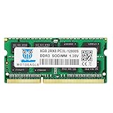 motoeagle DDR3L-1600 SODIMM 8GB 2Rx8 PC3L 12800S 204-Pin RAM DDR3 12800 PC3 1600MHz 1.35V CL11 Laptop Notizbuch Arbeitsspeicher