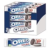 OREO Double 16 x 157g, Knuspriger Kakao Doppelkeks gefüllt mit doppelter Crème-Füllung