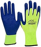 ACE Frost Arbeits-Handschuh - 3 Paar Kälte-Schutz-Handschuhe für die Arbeit im Winter - EN 388/511-08/M (3er Pack)