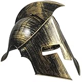 Zerodeko Römischer Helm Wikinger Mittelalterlicher Spartanischer Helm Soldatenhut Requisiten Griechisches Kostümzubehör Für Karneval Halloween Maskerade Rollenspiel Party-Requisiten