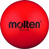Molten Softball Handball Soft-HR, Rot, Ã˜ 160 mm Ball, Ø