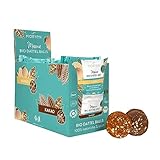 MABYEN Energy Balls Dattel Bio 20 Stk. | Dattel Balls - Gesunde Snacks ohne Zucker für Schwangerschaft und Stillzeit - Protein Riegel mit Trockenfrüchten - Geschmack 13 x Kakao und 7x Mango