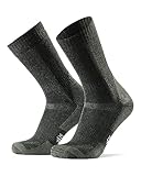 DANISH ENDURANCE Merino Wandersocken, für Herren & Damen, Grün, 43-47