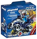 PLAYMOBIL City Action 71092 Polizei-Speed Quad mit...