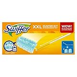 Swiffer Staubmagnet Starterkit - XXL Griff plus 2Tücher, 1er Pack (1 x 1 Stück)