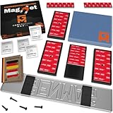 GENMAG® 2X Magnet Kennzeichenhalter Rahmenlos [Extra-Stark & Universal] Kennzeichenhalter Magnet | Wetterfeste Magnetische Kennzeichenhalter | Rahmenlose Kennzeichenhalter Österreich & Deutschland