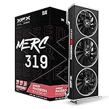 XFX Speedster MERC319 Radeon RX 6750XT Black Gaming Grafikkarte mit 12GB GDDR6 HDMI 3xDP, AMD RDNA™ 2 (RX-675XYTBDP)