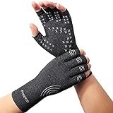 FREETOO Arthritis Handschuhe, Kompressionshandschuhe für Rheumatoide & Osteoarthritis, Arthrose Handschuhe Fingerlose Handschuhe lindern Schmerzen bei Rheuma, RSI, Karpaltunnel, Gelenkschmerzen M