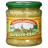 Thüringer Landgarten Bio Bayrisch-Kraut, 370g, Abtropfgewicht 335g