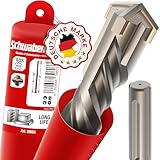 SCHWABENBACH ® SDS Max Bohrer 40mm x 880 x 1000 - Betonbohrer - Präzises & schnelles Bohren in Beton - Premium Qualität mit Hartmetall Spitze - Steinbohrer Lang - Kein Einhaken in Armierungseisen