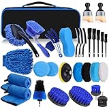 YSWOVUO Auto Reinigungsset, 31 Pcs Autowaschset Auto Set,...