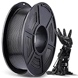 ANYCUBIC Filament 1.75 PLA Schwarz, 1kg 3D Drucker Filament PLA, Filament 3d Druckmaterialien, Vakuumverpackung, Ordentliche Spule