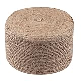 Windhager Jute-Wickelstreifen ÖKO, Jutegewebe, Juteband, Deko-Band, Bastelband aus Jute, natur, 10 cm x 25 m