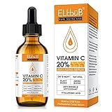 Vitamin C Serum mit Hyaluronsäure für Gesicht & Hau - Gesichts serum Vitamin C Vegan Anti-Aging Gesichtsserum 60ml