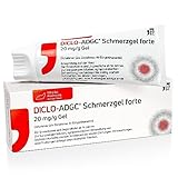 DICLO-ADGC® Schmerzgel forte 100g - effektive Schmerzlinderung - Behandlung von leichten bis mäßig starken Schmerzen bei akuten Zerrungen, Verstauchungen oder Prellungen
