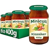 MIRÁCOLI Pasta Sauce Klassiker, 6 Gläser (6 x 400g)