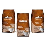 Lavazza Kaffee Bohnen Crema E Aroma, Bohnenkaffee, 3er Pack, 3 x 1000g