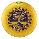 eurodisc 175g Ultimate Frisbee Disc Wettkampf-Wurf-Scheibe Bio-Kunststoff stabile Flugbahn über 100 Meter, Design Motiv Foto Bild Tree of Life Gold nachhaltig aus nachwachsenden Rohstoffen