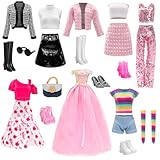 Miunana 15 Fashion Puppen Kleidung Chic Anzüge Party Kleid...