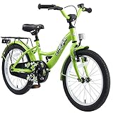 BIKESTAR Kinderfahrrad für Jungen ab 5 Jahre | 18 Zoll Kinderrad Classic | Fahrrad für Kinder Grün | Risikofrei Testen
