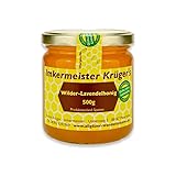 Allgäuer Wanderimkerei Wilder Lavendelhonig 500g I traditionelle Herstellung I fein-aromatisch I naturbelassen & hochwertig I Gesund